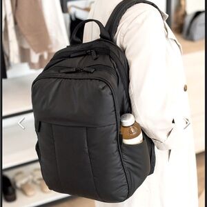 Calpak Luka 15 inch Laptop Backpack in Matte Black